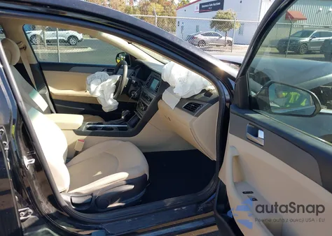 2017 Hyundai Sonata Se z USA, uszkodzony, nr VIN 5NPE24AF5HH591399